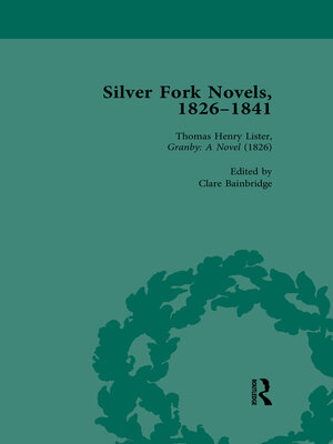 cover image of Silver Fork Novels, 1826-1841 Vol 1